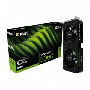 Palit GeForce RTX 5060 DUAL OC – 8GB GDDR7 RAM – Grafikkort