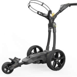 PowaKaddy FX1 Elektrisk golfvogn – Sort – 220Wh, 29.6V (18 Huller)