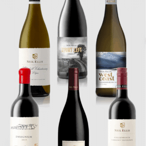 Smagekasse med Sydafrikanske Neil Ellis vine – 6 flasker