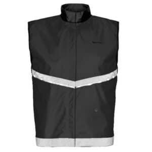 heyReflect Refleksvest med led lys – Sort – Str. XXL