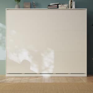 CLASSIC skabsseng, lav model 160x200cm – farve Skab: Grå, Front: Grå