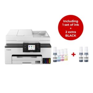 Canon MAXIFY GX2050 Value Kit + Extra Ink Multifunktion – Farve – Blæk
