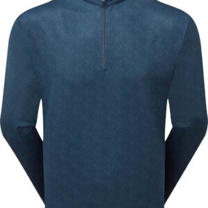FootJoy Spreckle Print Chill-Out Herre Pullover – Dark Denim – Str. XXXL