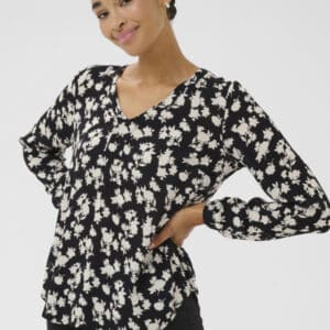 Kaamber Blouse LS Printed