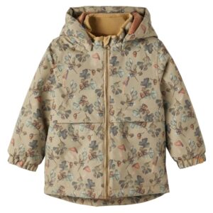 Lil Atelier Vinterjakke Elmwood Print – Str. 7-8y 122/128cm