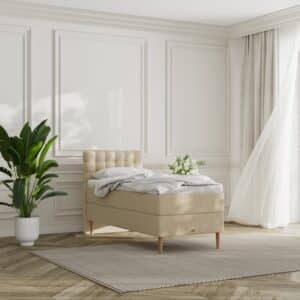 SÖVNN Mira Kontinentalseng – 80×200 – Lys Beige